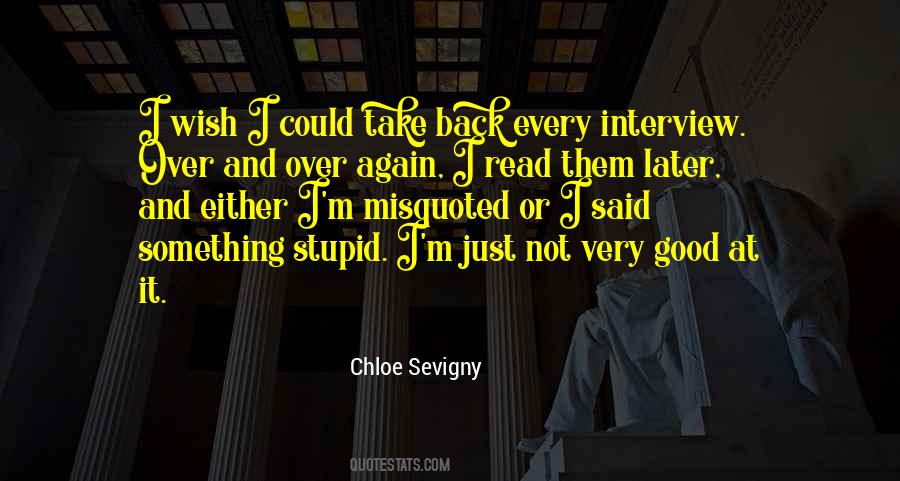 Chloe Sevigny Quotes #825172