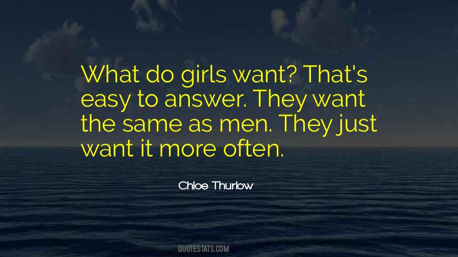 Chloe Thurlow Quotes #769276