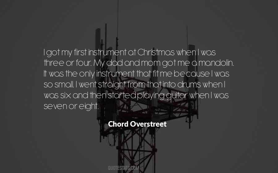 Chord Overstreet Quotes #1670772
