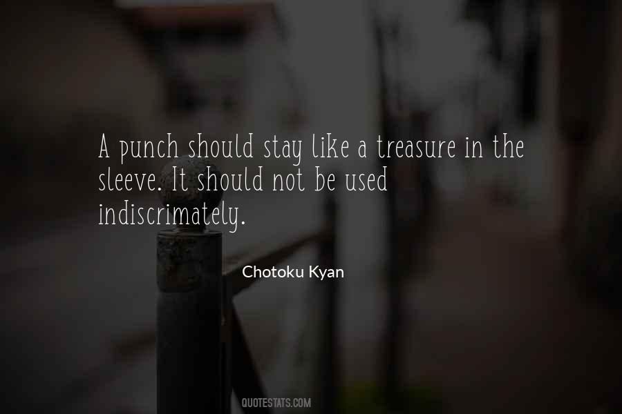 Chotoku Kyan Quotes #1363499
