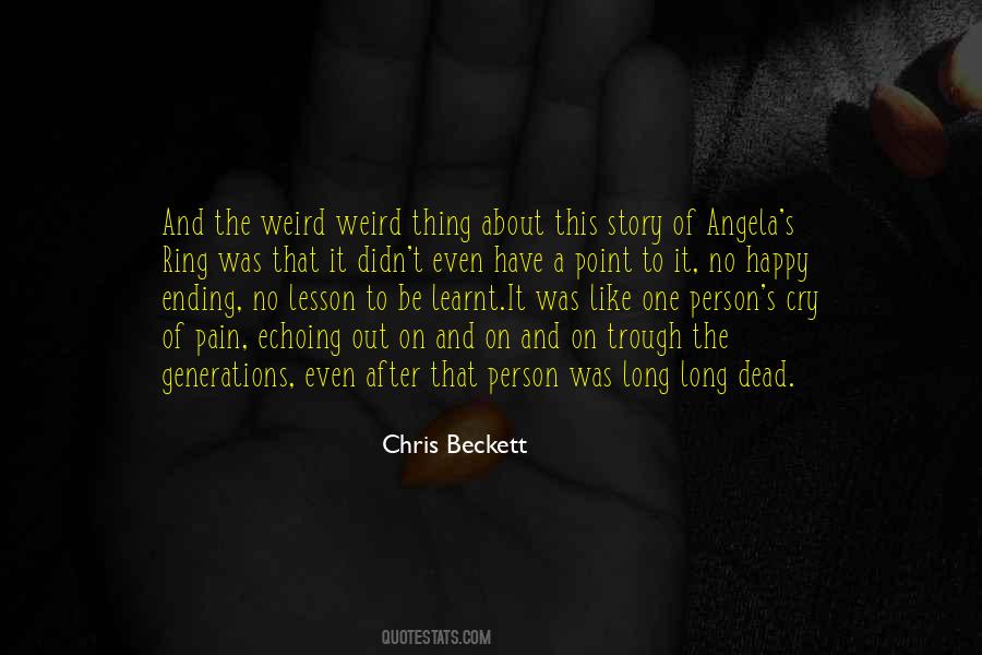 Chris Beckett Quotes #973571