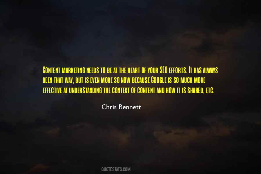 Chris Bennett Quotes #1174733