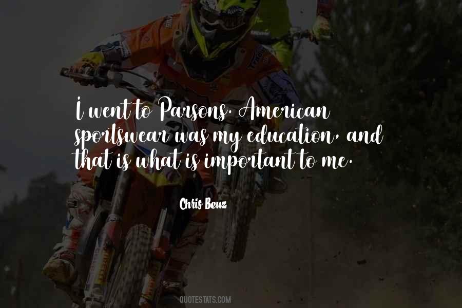 Chris Benz Quotes #983074