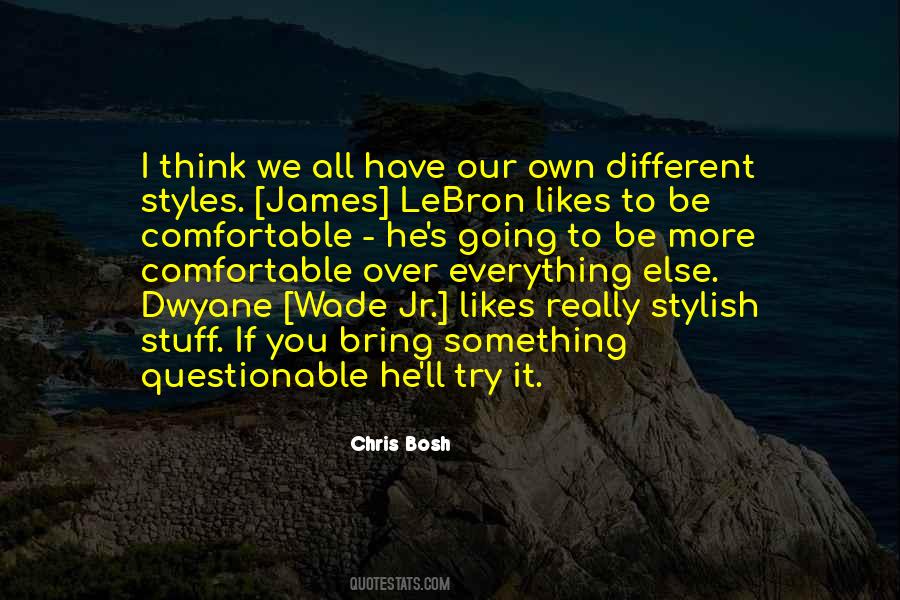 Chris Bosh Quotes #336788