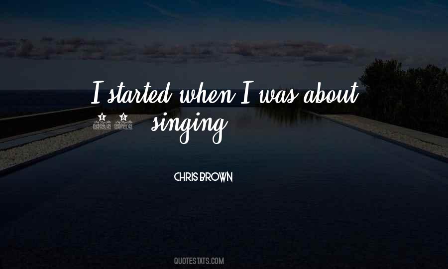 Chris Brown Quotes #780904