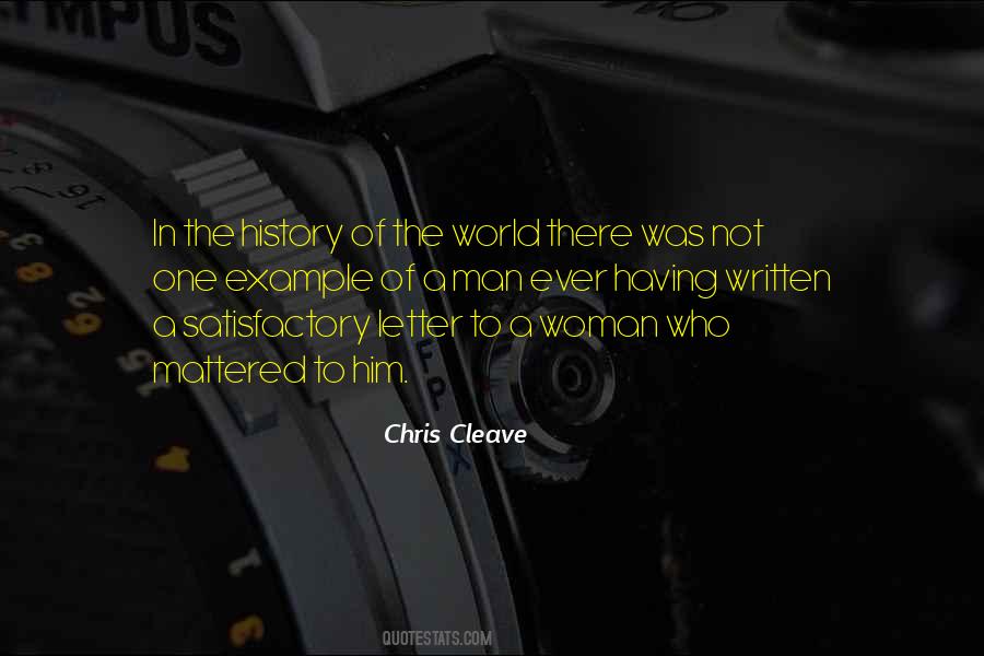 Chris Cleave Quotes #581548