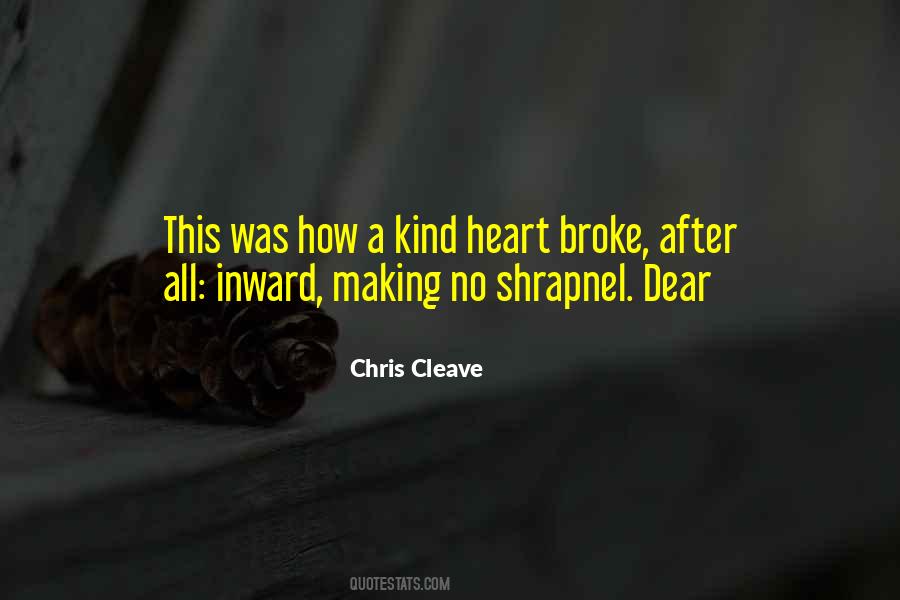 Chris Cleave Quotes #810160