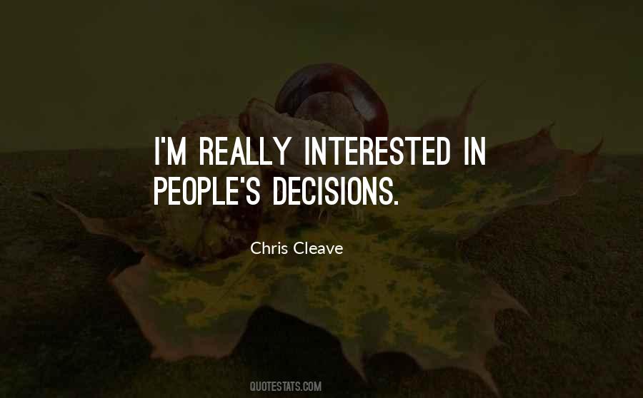 Chris Cleave Quotes #924761