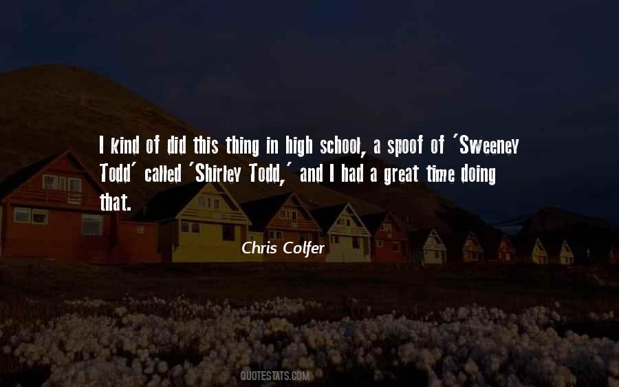 Chris Colfer Quotes #1861550