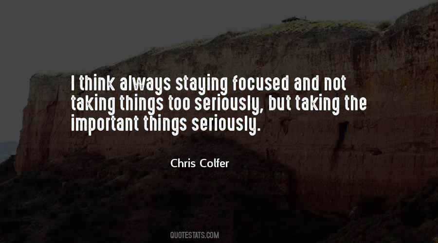 Chris Colfer Quotes #1867178