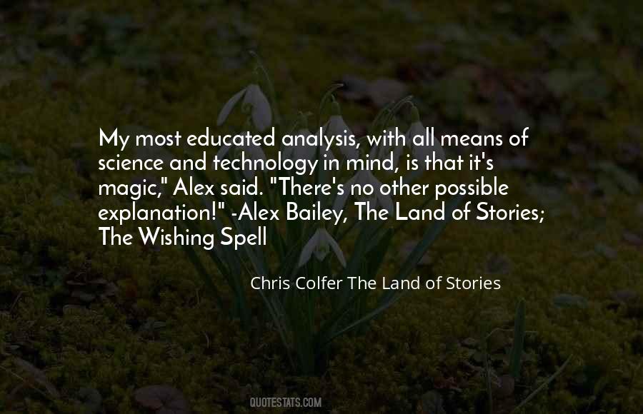Chris Colfer The Land Of Stories Quotes #1163179
