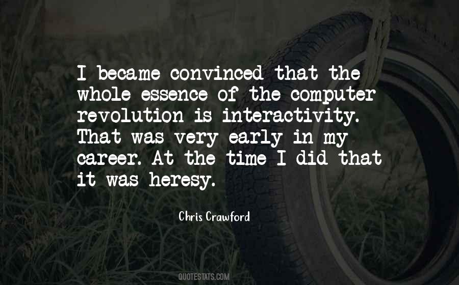 Chris Crawford Quotes #529944