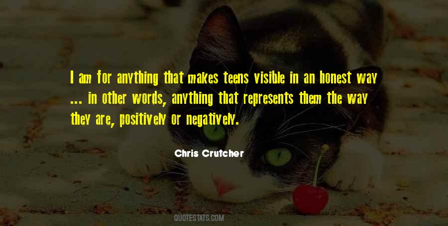 Chris Crutcher Quotes #1265504