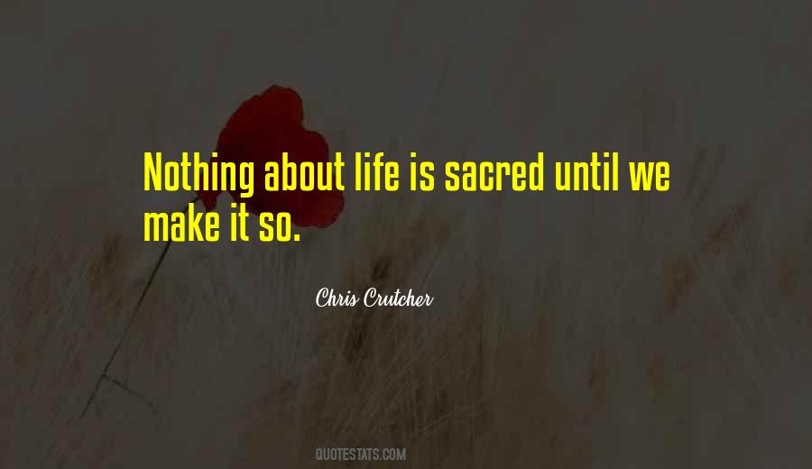 Chris Crutcher Quotes #1269438