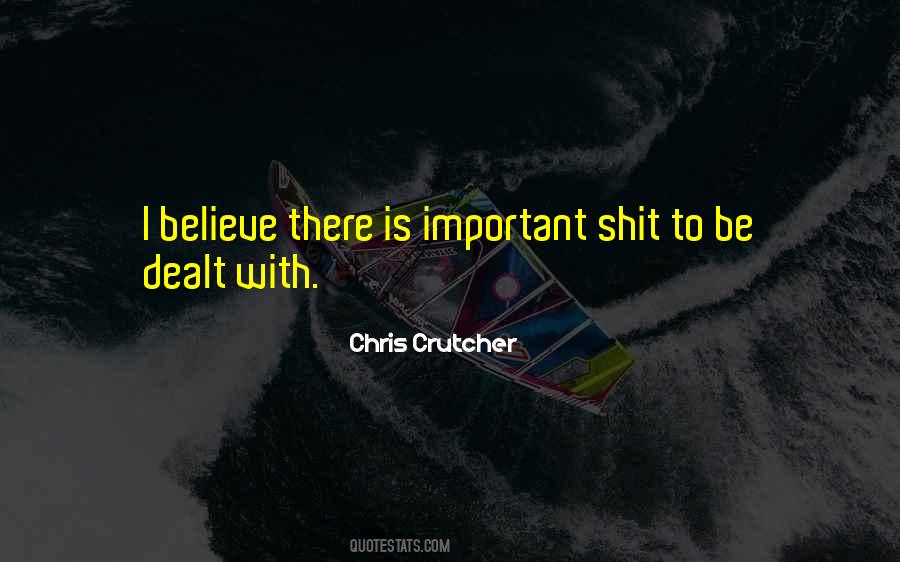 Chris Crutcher Quotes #1281420