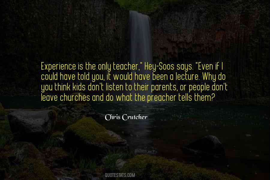 Chris Crutcher Quotes #212484