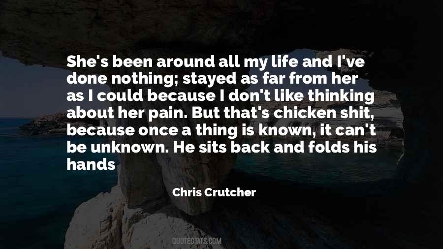 Chris Crutcher Quotes #504233