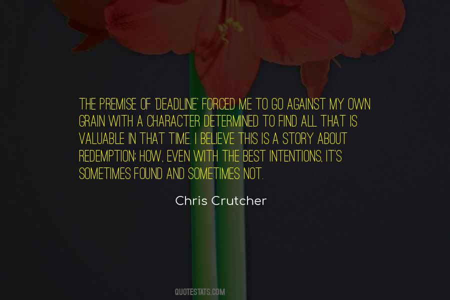 Chris Crutcher Quotes #555454
