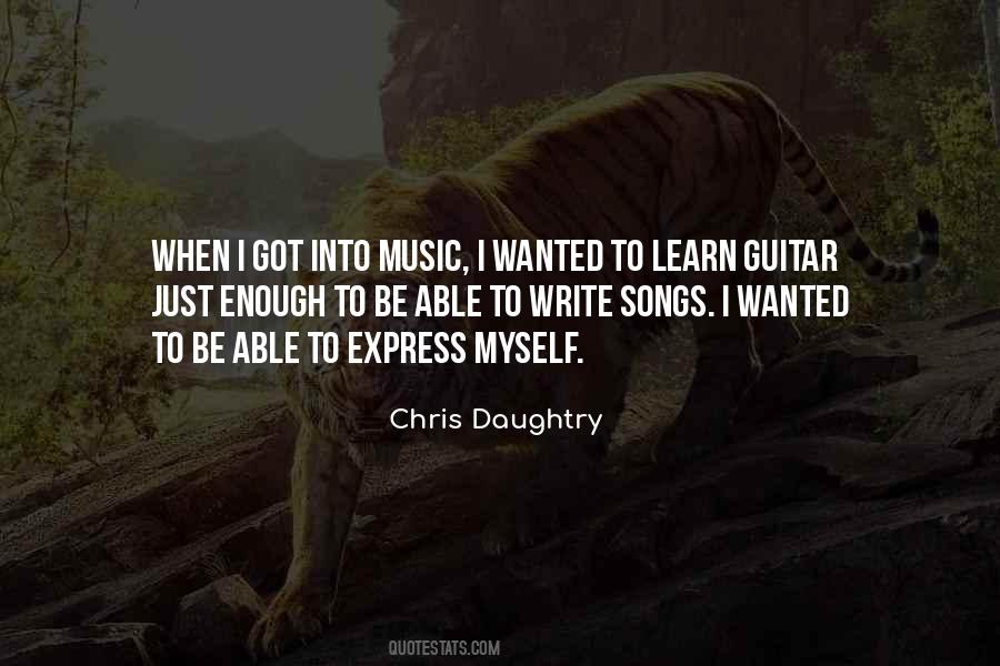 Chris Daughtry Quotes #396057