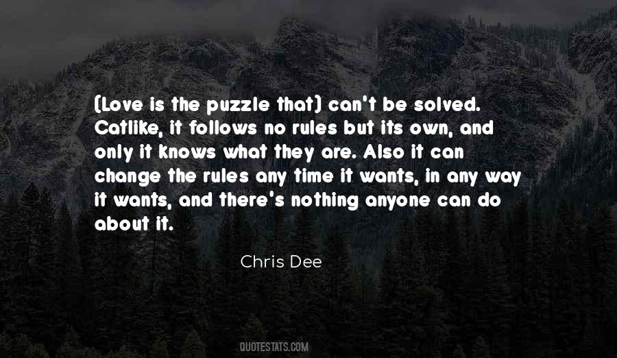 Chris Dee Quotes #51122