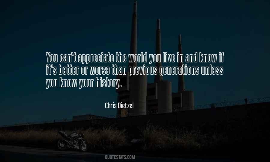 Chris Dietzel Quotes #93088