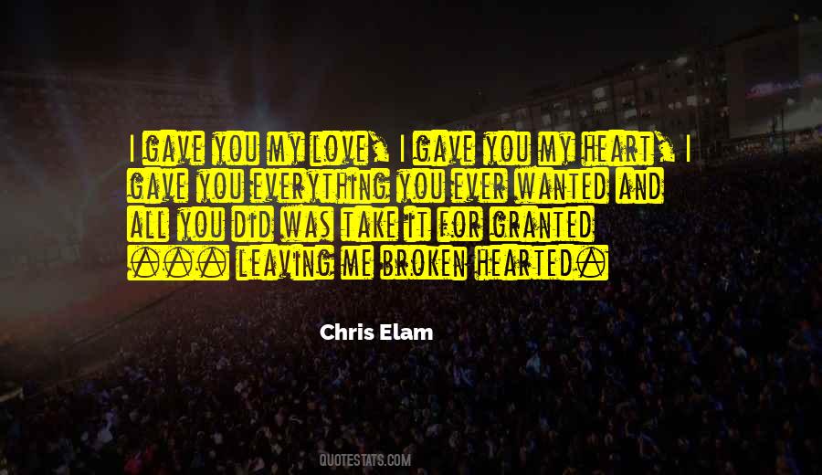 Chris Elam Quotes #411612