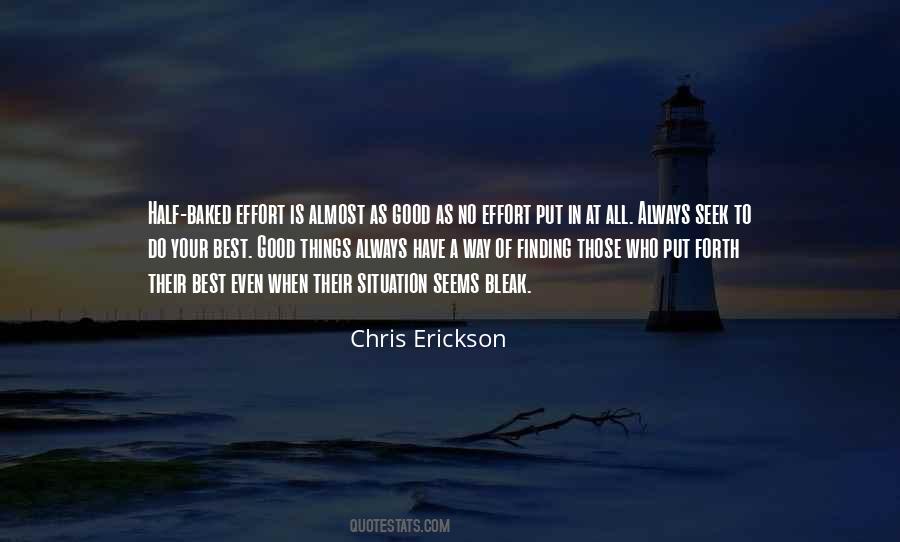 Chris Erickson Quotes #952942