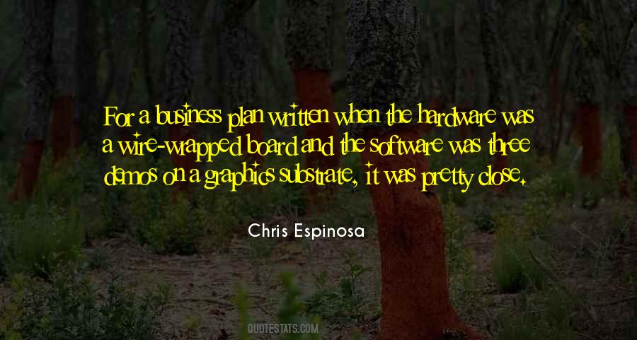 Chris Espinosa Quotes #579915