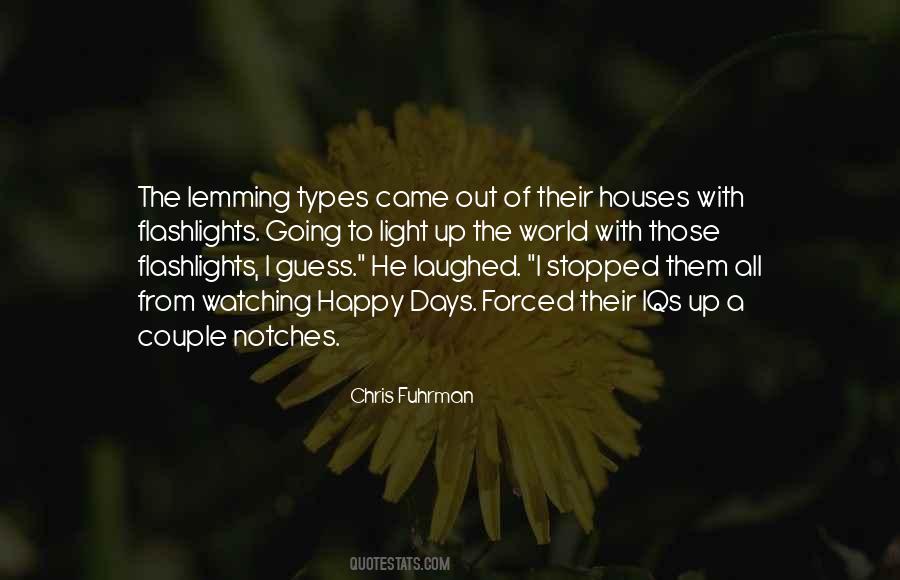 Chris Fuhrman Quotes #8541