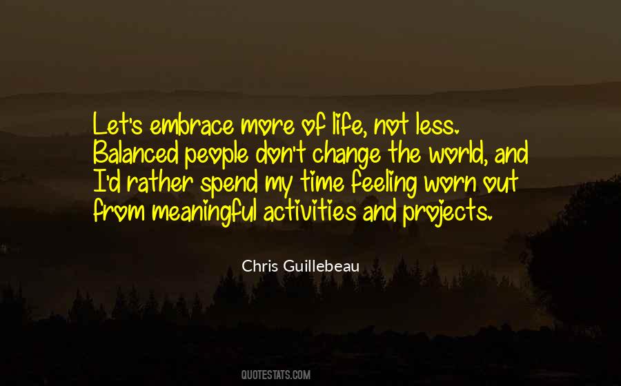 Chris Guillebeau Quotes #13345