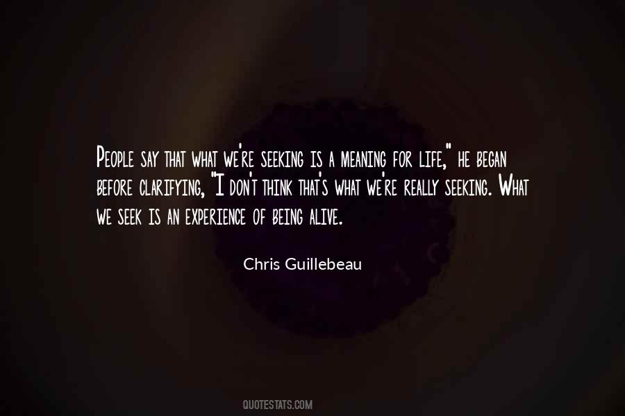 Chris Guillebeau Quotes #1480562