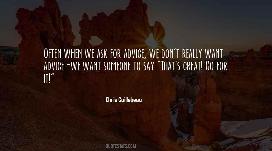 Chris Guillebeau Quotes #1796706