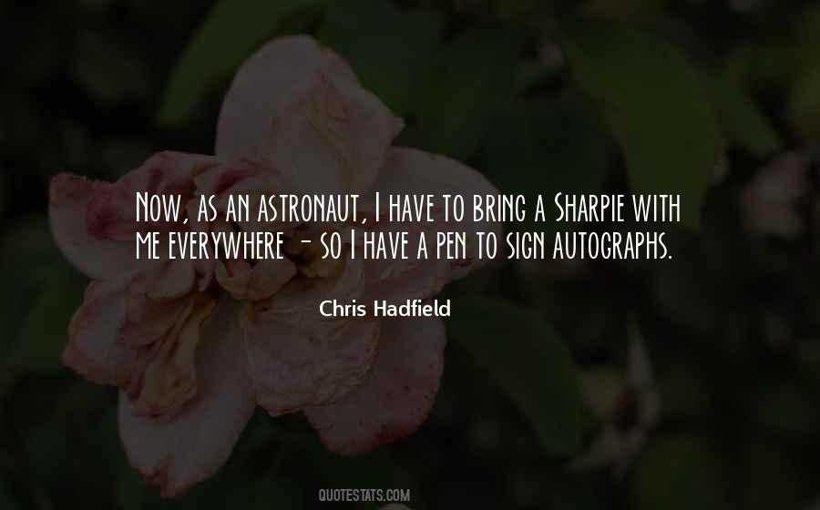 Chris Hadfield Quotes #505079