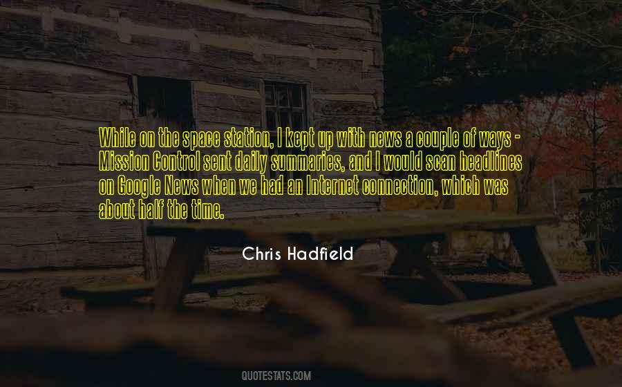 Chris Hadfield Quotes #742714