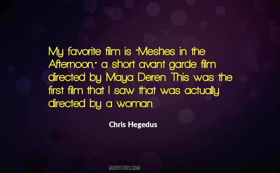 Chris Hegedus Quotes #748267