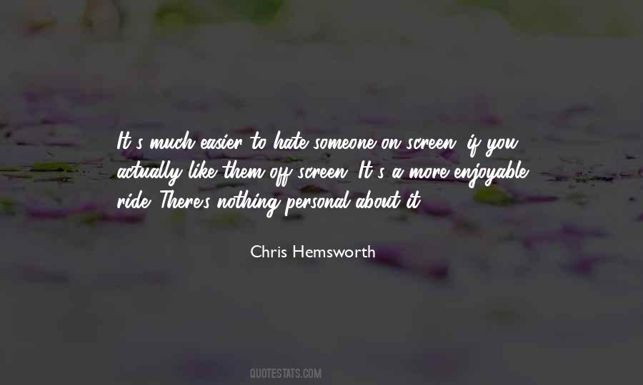 Chris Hemsworth Quotes #73343
