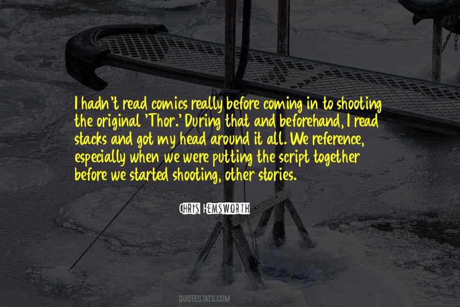 Chris Hemsworth Quotes #774928