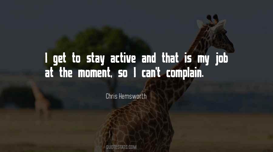Chris Hemsworth Quotes #837503
