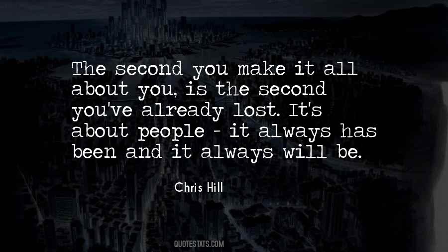 Chris Hill Quotes #1270519