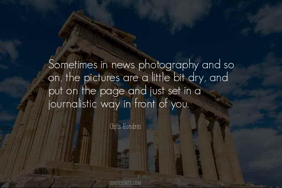 Chris Hondros Quotes #786968