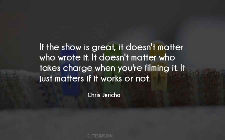 Chris Jericho Quotes #1060547
