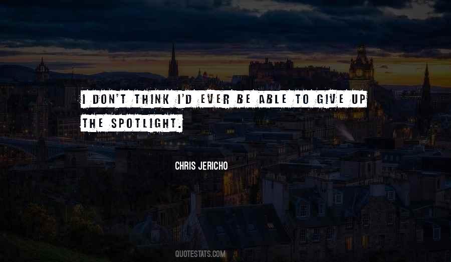 Chris Jericho Quotes #1856095