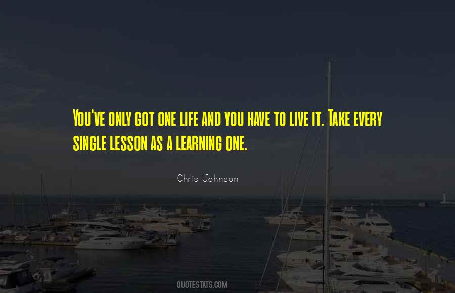 Chris Johnson Quotes #1286586