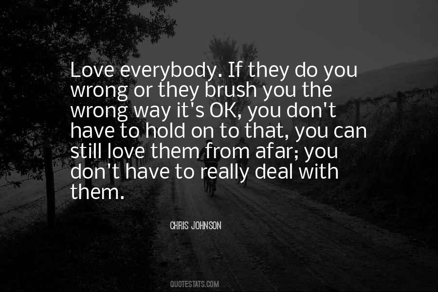 Chris Johnson Quotes #156695