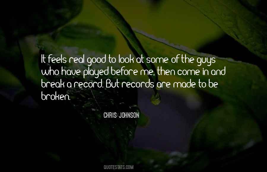 Chris Johnson Quotes #1606113