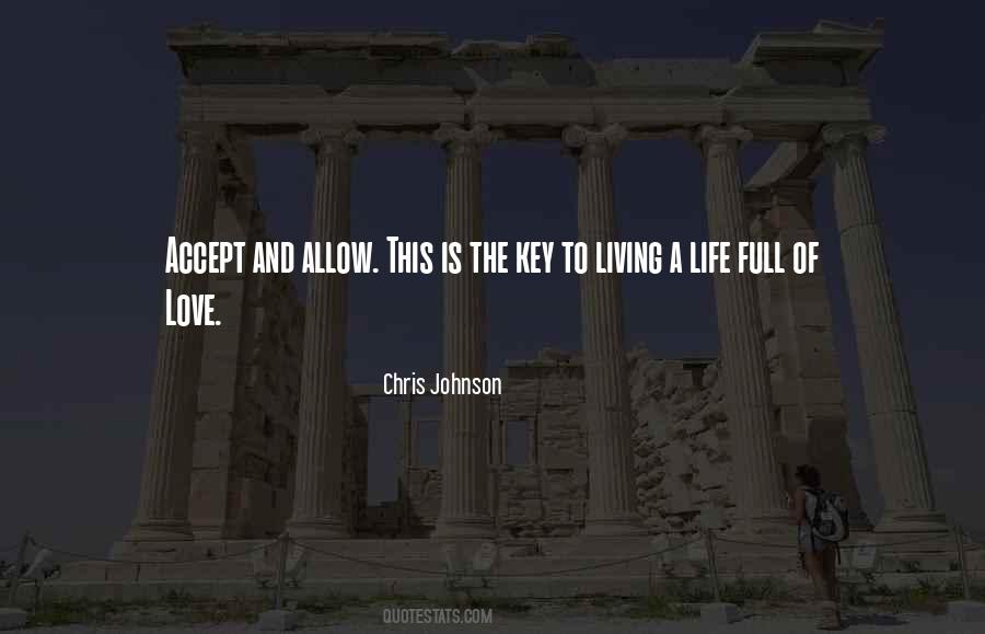 Chris Johnson Quotes #615677