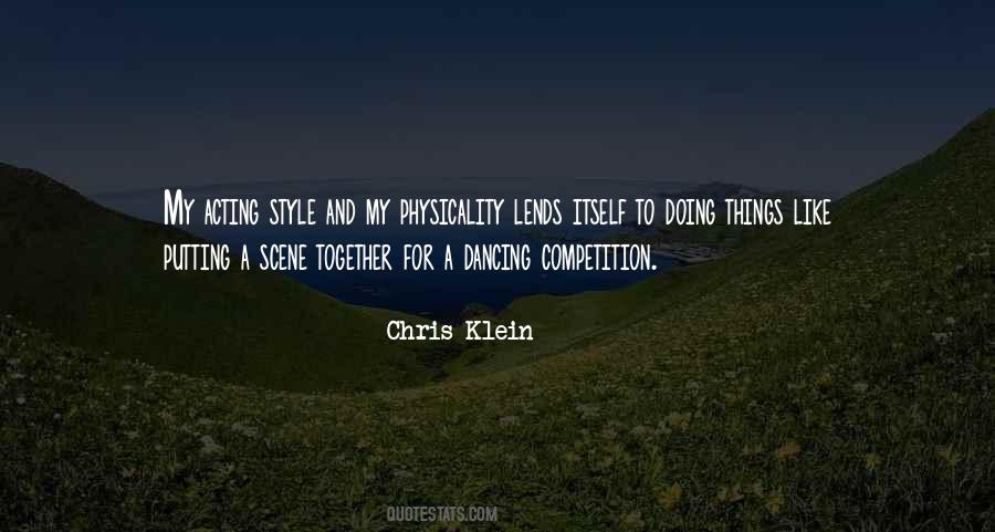 Chris Klein Quotes #1245760