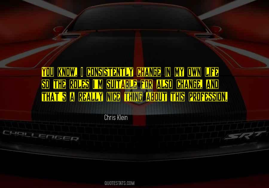 Chris Klein Quotes #2913