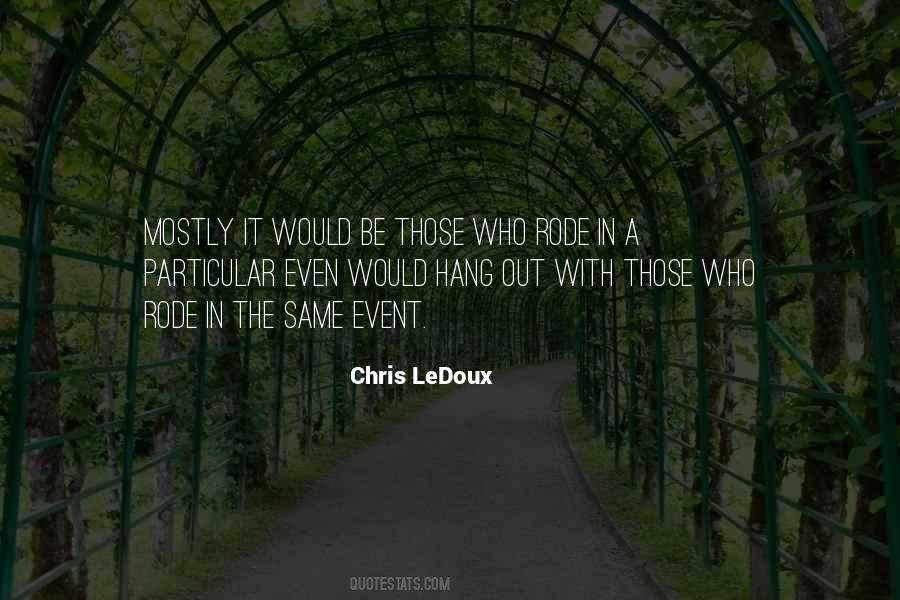 Chris LeDoux Quotes #15922