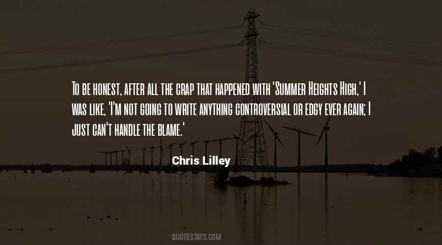 Chris Lilley Quotes #1863251